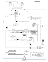 Ferris IS 700Z (5901394) - Ferris IS700Z Series 61" Zero-Turn Mower, 26hp Briggs & Stratton, CARB, Side-Discharge Electrical Schematic - Charging Circuit - B&amp;S 49R977 Vanguard S/N: 2017612394 &amp; Below