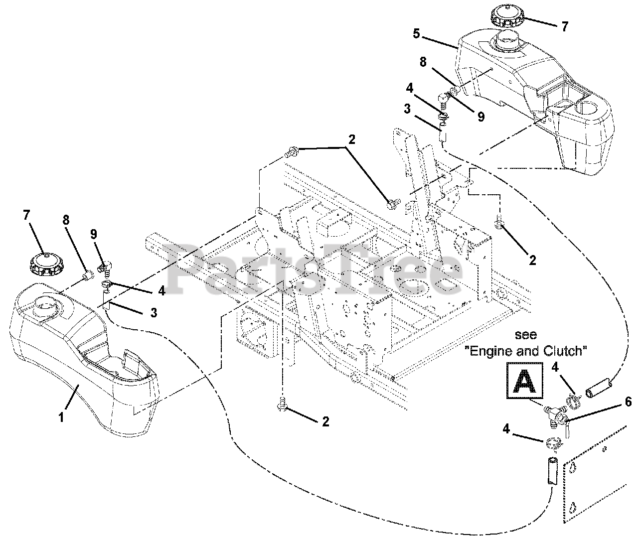 Gravely 992087 (PM 252Z) Gravely ProMaster 52" ZeroTurn Mower, 27hp