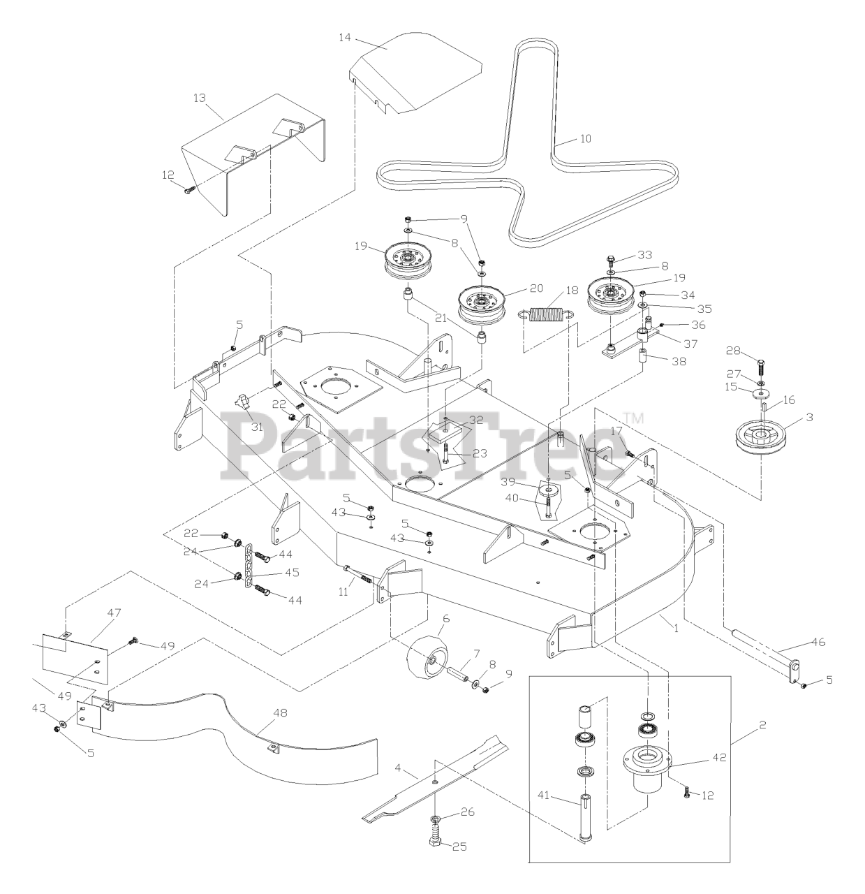 Husqvarna ZTH 6123 KAA (968999203) - Husqvarna 61