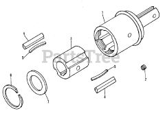 Simplicity 2107020 - Simplicity Overrunning Coupler Coupler - Overrunning Group (3482I69)