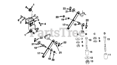 Poulan Pro PP 2050 - Poulan Pro Lawn Tractor ATTACHING PARTS