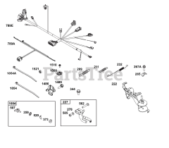 Briggs & Stratton 38E347-0124-01 - Briggs & Stratton Horizontal Engine