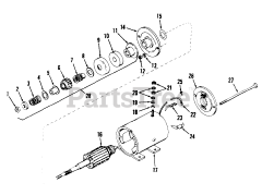 Toro 55150 (940) - Toro Lawn Tractor, Electric (SN: 009000001 - 009999999) (1969)