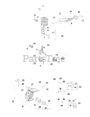 Cub Cadet CS 3916 (59AL657-750) - Cub Cadet 16" Chainsaw Engine