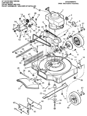 Scotts 22775x8C - Scotts 22" Walk-Behind Mower (1994)