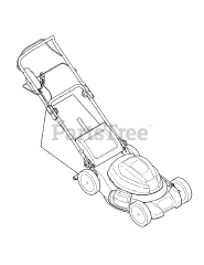 Craftsman 247.370160 (18A-182-799) - Craftsman Walk-Behind Mower, Electric (2009) (Sears)