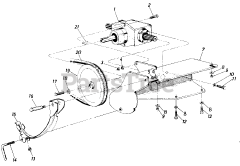 Lawnflite 145-918-132 - Lawnflite Garden Tractor (1985) (Allied Hardware)