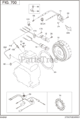 Subaru Robin EH252BS1000 (EH25-2) - Subaru Robin Engine 700 Electric Device