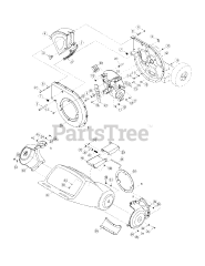 Craftsman 247.776050 (24A-464N299) - Craftsman Chipper Shredder (2010) (Sears)
