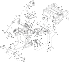 Exmark ZSL3620 - Exmark Z-Spray LTS Stand-on Sprayer, 3.8 GPM Pump (SN: 411294212 - 413950473) (Rev A) (2022)