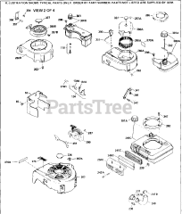 Tecumseh TVS90-43387F - Tecumseh Engine Engine Parts List #2