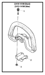 Shindaiwa T 231 - Shindaiwa String Trimmer Handle