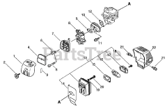 Echo SRM-270 U - Echo Brush Cutter (SN: 36001001 - 36999999)