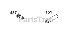 Briggs & Stratton 61A777-0100-J1 - Briggs & Stratton Vertical Engine Exhaust Group