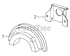 Cub Cadet 81 (0350003U) - Cub Cadet Lawn Tractor Front Wheel Weights