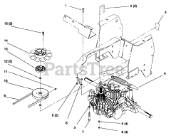 Toro 72046 (265-H) - Toro Lawn & Garden Tractor (SN: 069000001 - 069999999) (1996)