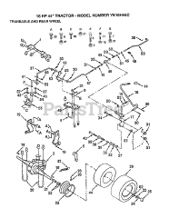 Electrolux/AYP YE 16H44 C - Electrolux/AYP Lawn Tractor
