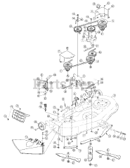 White Outdoor LT-546 H (13AN795H790) - White Outdoor 46" Lawn Tractor (2007)