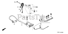 Honda GXV340 UA2 DX3 (GJAMA) - Honda Engine, Made in USA (SN: GJAMA-1000001 - GJAMA-9999999) IGNITION COIL