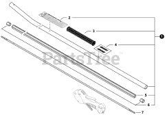 Echo SHC-2620 - Echo Shaft Hedge Trimmer (SN: T95515001001 - T95515999999)