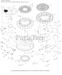 Kohler CV430-0002 - Kohler Command PRO Engine, Basic Version, 13hp, 9.7kW 05 Ignition/Charging