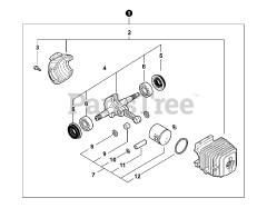 Echo CS-303 T - Echo Chainsaw (SN: C26012001001 - C26012999999)