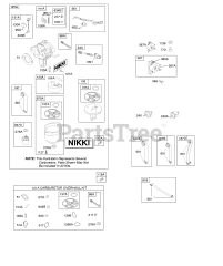 Briggs & Stratton 31E577-0135-E1 - Briggs & Stratton Vertical Engine Carburetor, Fuel Supply, Kit - Carburetor Overhaul