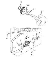 Murray S-1544 - Murray 90cc ATV (2002) Oil Pump Assembly