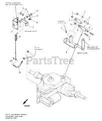 AGCO 1816 H (1691511) - AGCO 48" Garden Tractor, 16hp Brake Lever Assembly &amp; Release Valve