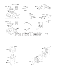 Briggs & Stratton 122132-0110-01 - Briggs & Stratton Horizontal Engine