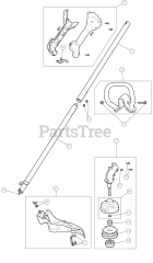 Yard Machines Y 25 BT (41AD25BT900) - Yard Machines String Trimmer Trimmer - General Assembly