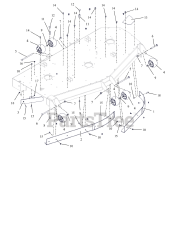Gravely 992525 (Pro-Turn 372) - Gravely Pro-Turn 72" Zero-Turn Mower, Kawasaki FX (SN: 020000 - 039999)