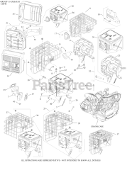 Kohler CH440-3264 - Kohler Command PRO Engine, Basic Version, 14hp, 10.5kW 11 Exhaust