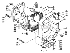 Echo SRM-302 ADX - Echo String Trimmer Fan Housing
