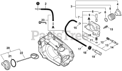 Echo CS-271 T - Echo Chainsaw (SN: C26312001001 - C26312999999)
