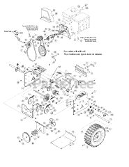 Cub Cadet SW 10528L (31AH957T596) - Cub Cadet 28" Snow Thrower (2010)