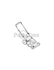 Craftsman 247.371260 (11A-B25H299) - Craftsman Walk-Behind Mower (2011) (Sears)