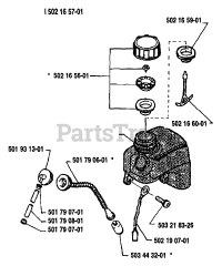 Husqvarna 18 RL - Husqvarna String Trimmer (1988-05) Fuel Tank