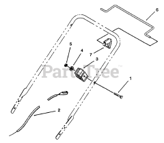 Toro 20433 - Toro Walk-Behind Mower (SN: 039000001 - 039999999) (1993) Brake Control Assembly