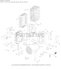 Kohler CV430-0002 - Kohler Command PRO Engine, Basic Version, 13hp, 9.7kW 11 Exhaust
