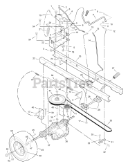 Murray 42516x92A - Murray 42" Lawn Tractor (2000)