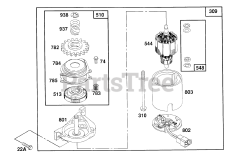Briggs & Stratton 122802-0235-01 - Briggs & Stratton Vertical Engine