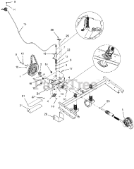 Ariens 926330 - Ariens 36" Power Brush, Subaru (SN: 055000 & Above)