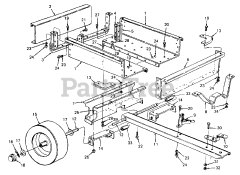 Cub Cadet 521 (190-521-100) - Cub Cadet Utility Cart