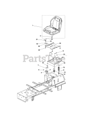 Snapper RTX 102 (2692056-00) - Snapper 102cm Lawn Tractor, 8240 Series ...