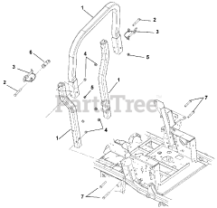 Gravely 992218 (PM 260H XDZ) - Gravely Pro-Master 60" Zero-Turn Mower, 27hp Daihatsu (SN: 000101 - 019999)