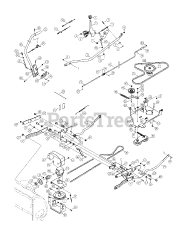 MTD 190-032-101 (OEM-190-032) - MTD 42" 2-Stage Snow Thrower Attachment (2007)