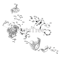 Briggs & Stratton 61G277-0043-J1 - Briggs & Stratton Horizontal Engine
