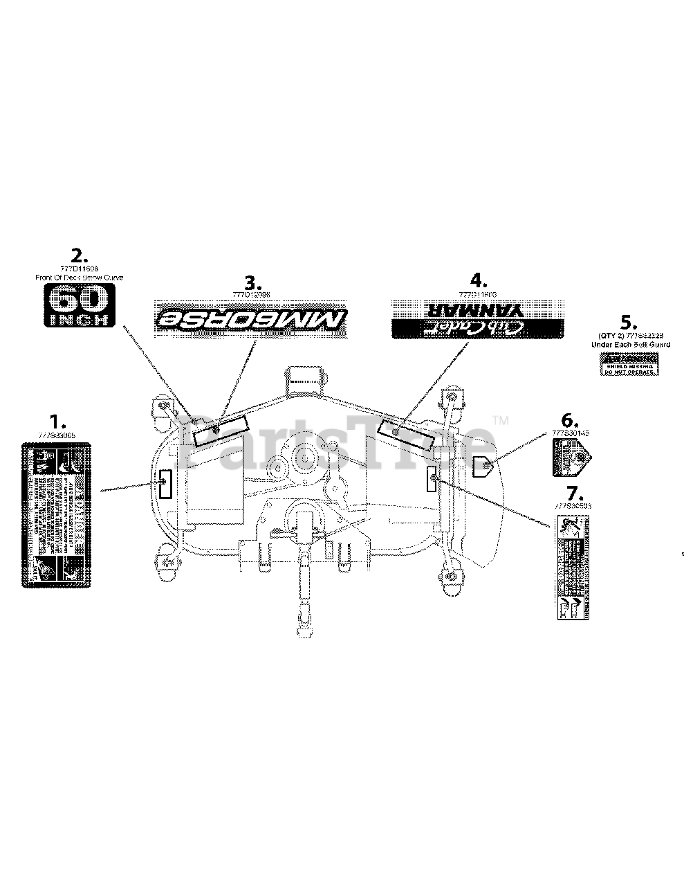 Cub Cadet Yanmar MM 60 RSe (59A40007727) - Cub Cadet Yanmar