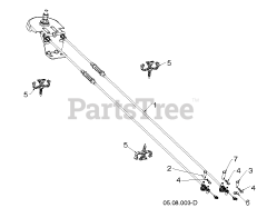 Poulan Pro PR 300 (961920071-05) - Poulan Pro Snow Thrower (2018-02) CONTROL PANEL &amp; DISCHARGE CHUTE 4